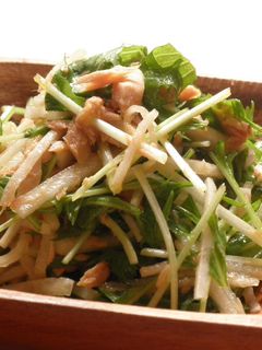 水菜と大根の和風サラダ-レシピのメイン写真