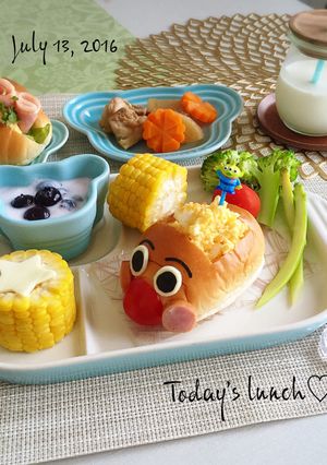 アンパンマン号ロールサンド♡-レシピのメイン写真