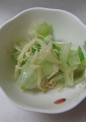キャベツのさきいか和え-レシピのメイン写真