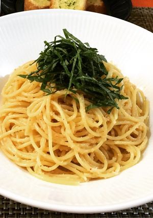 昆布茶を使って簡単明太子パスタ-レシピのメイン写真