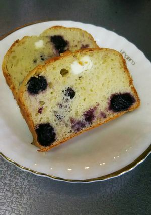ブルーベリー酢の実でパウンドケーキ-レシピのメイン写真