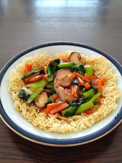 低たんぱく 減塩 かた焼きそば-レシピのメイン写真