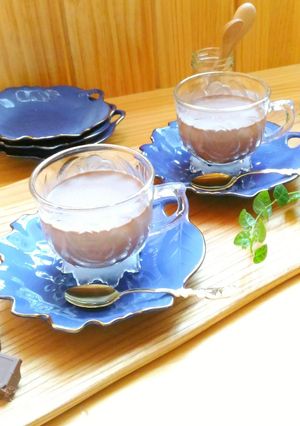 ココアとチョコで濃厚チョコプリン-レシピのメイン写真