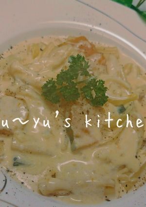 簡単で美味〜♡パンプキンクリームペンネ✧-レシピのメイン写真