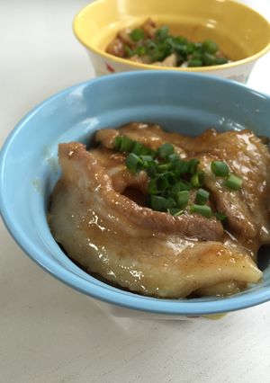 豚バラスライスで魯肉飯(ルーローファン)-レシピのメイン写真