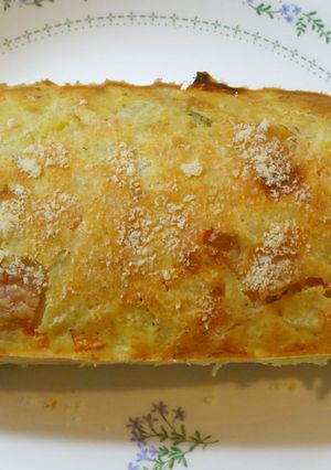 夏野菜のケークサレ-レシピのメイン写真