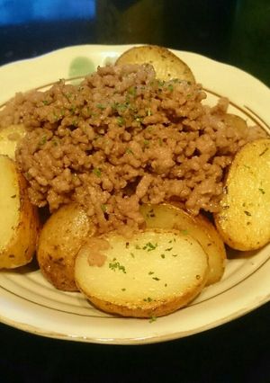 ご飯がすすむ!新ジャがそぼろ☆-レシピのメイン写真