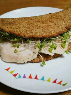 ふすま粉で何でもまきまきクレープ-レシピのメイン写真