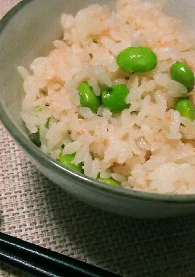 【簡単】枝豆と焼たらこの混ぜご飯【絶品】-レシピのメイン写真