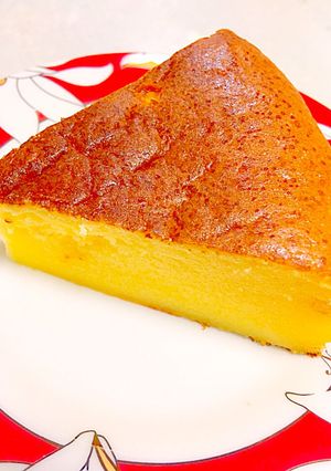 簡単なふわふわでしっとりなチーズケーキ-レシピのメイン写真