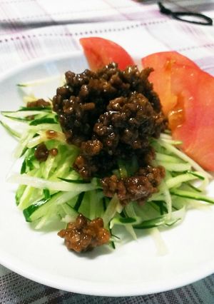 キュウリジャージャー麺♪-レシピのメイン写真
