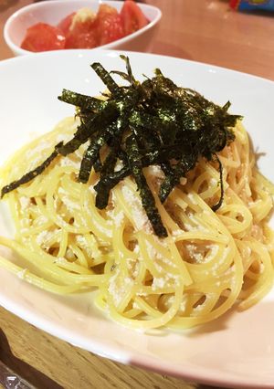 明太子クリームパスタ☆牛乳編-レシピのメイン写真