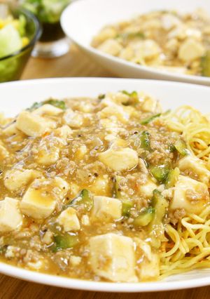 ゴーヤが入った麻婆焼きそば-レシピのメイン写真