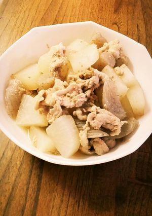 豚肉と大根の甘酒煮-レシピのメイン写真