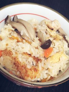 きのこの炊き込みご飯❤-レシピのメイン写真