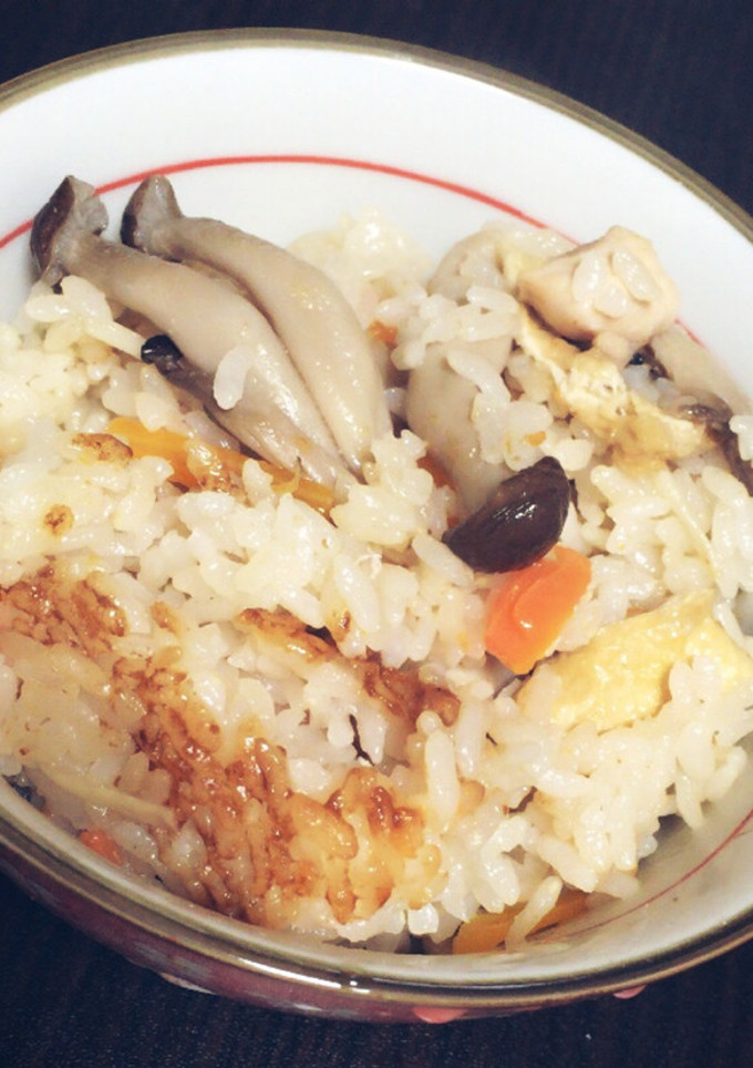 きのこの炊き込みご飯❤-レシピのメイン写真