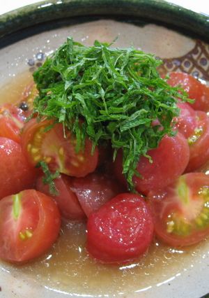 夏にピッタリ！トマトのマリネ-レシピのメイン写真