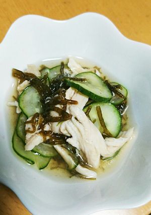 味付けもずくのさっぱり酢の物-レシピのメイン写真