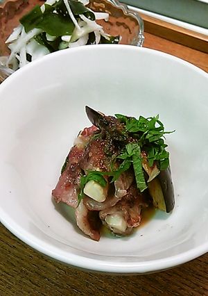 ナスクルクル豚巻-レシピのメイン写真