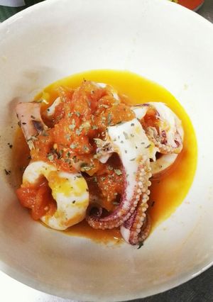 イカの地中海トマトソース煮-レシピのメイン写真
