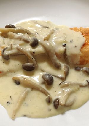 レモン風味＊鮭のムニエルクリームソース-レシピのメイン写真