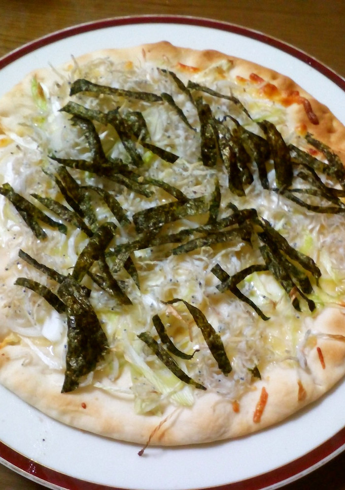 ４種のﾁｰｽﾞでつくる簡単しらすピザ-レシピのメイン写真