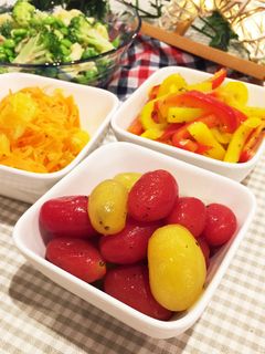 プチトマトのマリネ-レシピのメイン写真