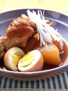 手羽元と大根のこってり煮-レシピのメイン写真
