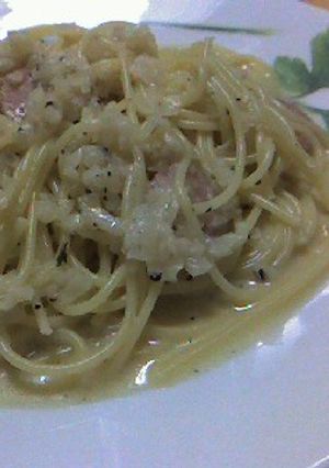 何かが違う?チーズクリームパスタ☆-レシピのメイン写真