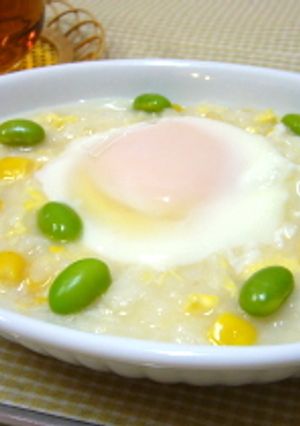 コーンのクリーミー中華粥-レシピのメイン写真