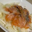 酸味ひかえめ 新たまねぎとサーモンマリネ