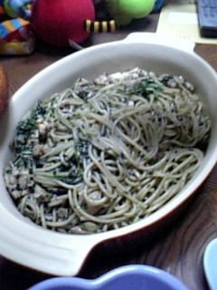 チキンの黒ごまパスタ-レシピのメイン写真