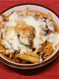 ナスとズッキーニのミートペンネグラタン-レシピのメイン写真