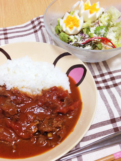 市販ルー&小麦粉不要☆簡単ハヤシライス-レシピのメイン写真