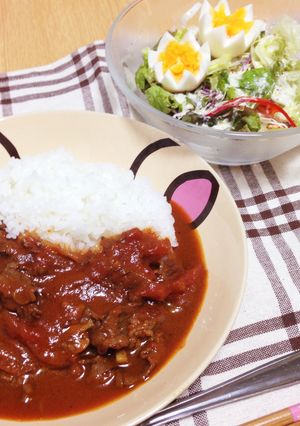 市販ルー＆小麦粉不要☆簡単ハヤシライス-レシピのメイン写真