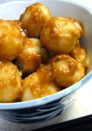 里芋のごま味噌バター-レシピのメイン写真