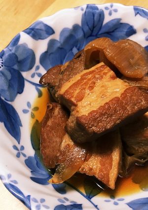 電気圧力鍋でとろっとろ角煮☆-レシピのメイン写真