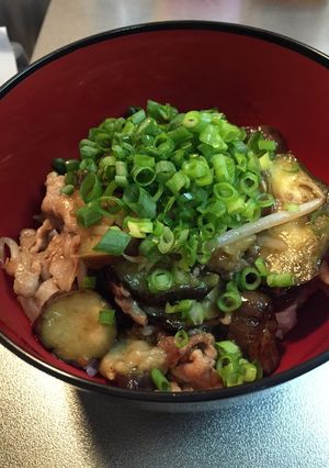 ❇︎☆なす豚バラあんかけ丼☆❇︎-レシピのメイン写真