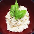 フライパンだけでつくるチーズリゾット