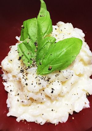 フライパンだけでつくるチーズリゾット-レシピのメイン写真