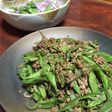 ピーマン消費。ピーマンとササギ肉みそ炒め
