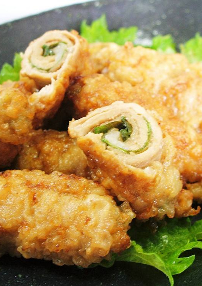 豚のしそ巻き♪（しょうが風味）-レシピのメイン写真