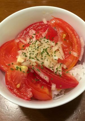 さっぱりトマト丼-レシピのメイン写真