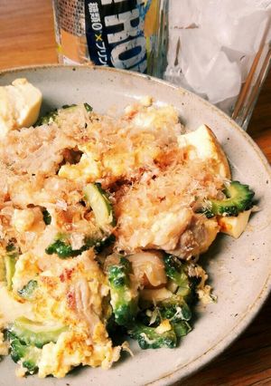 簡単！かちょーのゴーヤチャンプルー-レシピのメイン写真