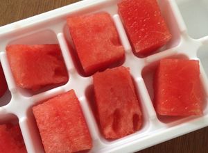 丸くないアイスの実？すいかの冷凍保存-レシピのメイン写真