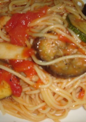 超簡単☆夏野菜☆トマトクリームパスタ-レシピのメイン写真