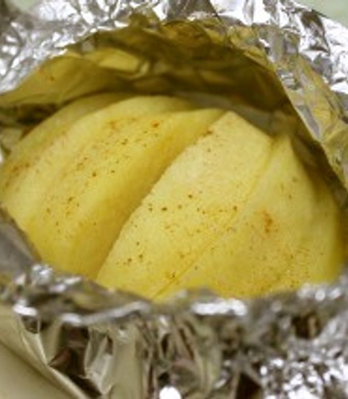 りんごのホイル焼き-レシピのメイン写真