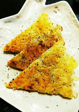 材料2つ！余ったそうめん★チーズカリ焼き-レシピのメイン写真