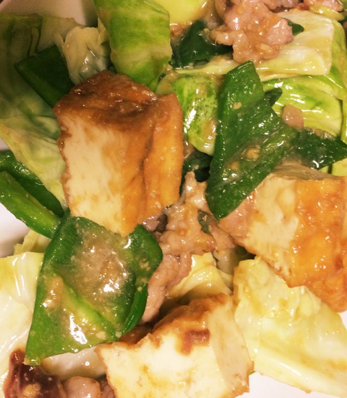 厚揚げでカサ増し☆回鍋肉 by sakase 【クックパッド】 簡単おいしい