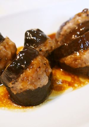 茄子と豚ミンチ 中華風蒸し煮-レシピのメイン写真